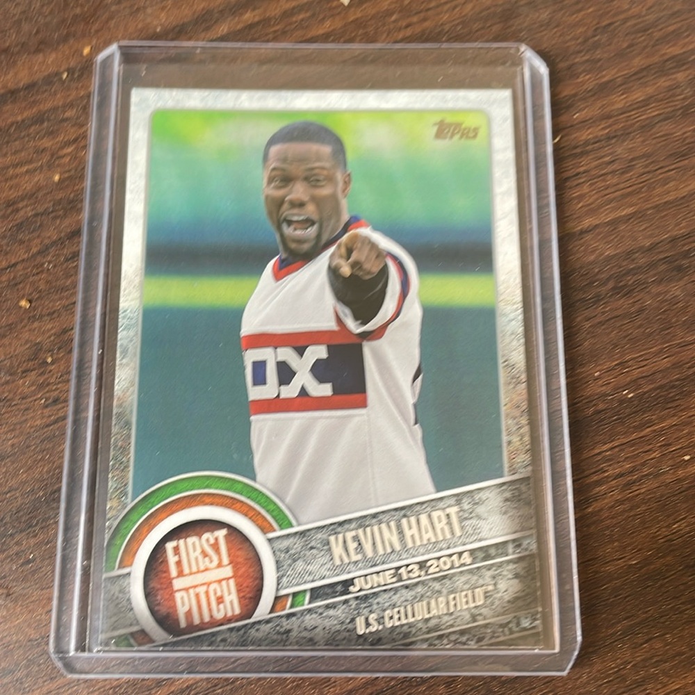2015 Topps Baseball Kevin Hart REAR CARD …………